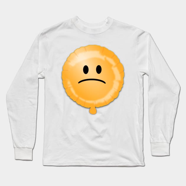 Meh  Balloon Long Sleeve T-Shirt by CoreyUnlimited